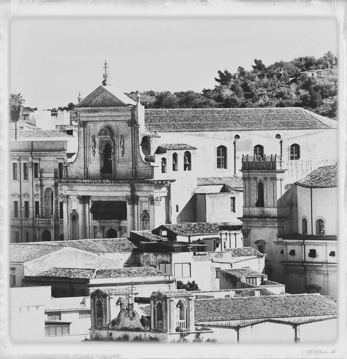 Facciate sopra i tetti